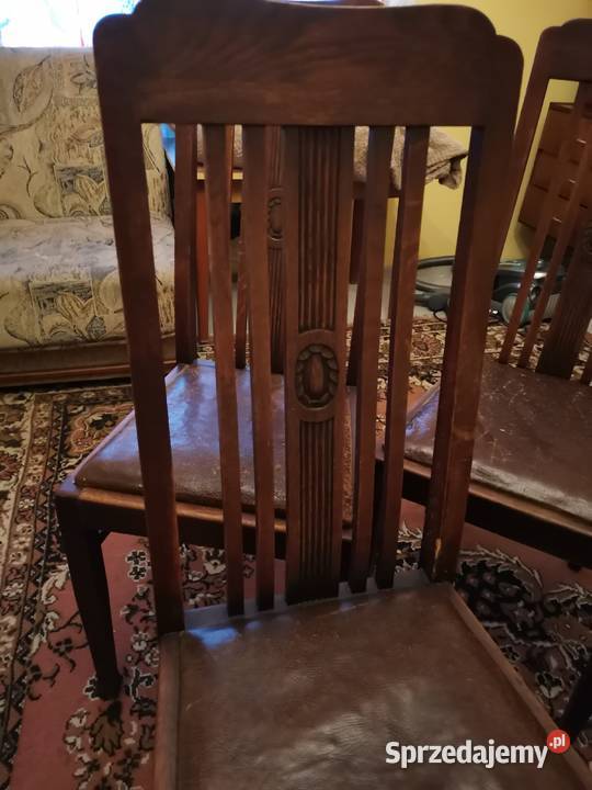 krzesła komplet antyk 6 małopolskie