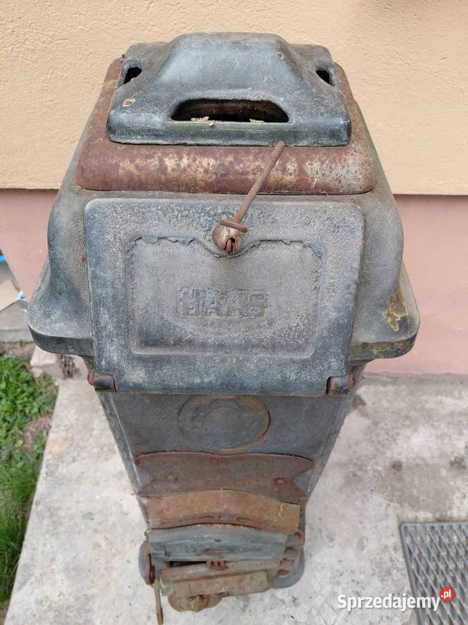 Piec żeliwny koza uszkodzony mazowieckie Izabelin C