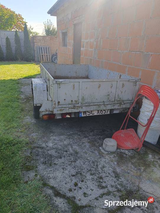 Syndyk sprzeda przyczepę SAM Sochaczew