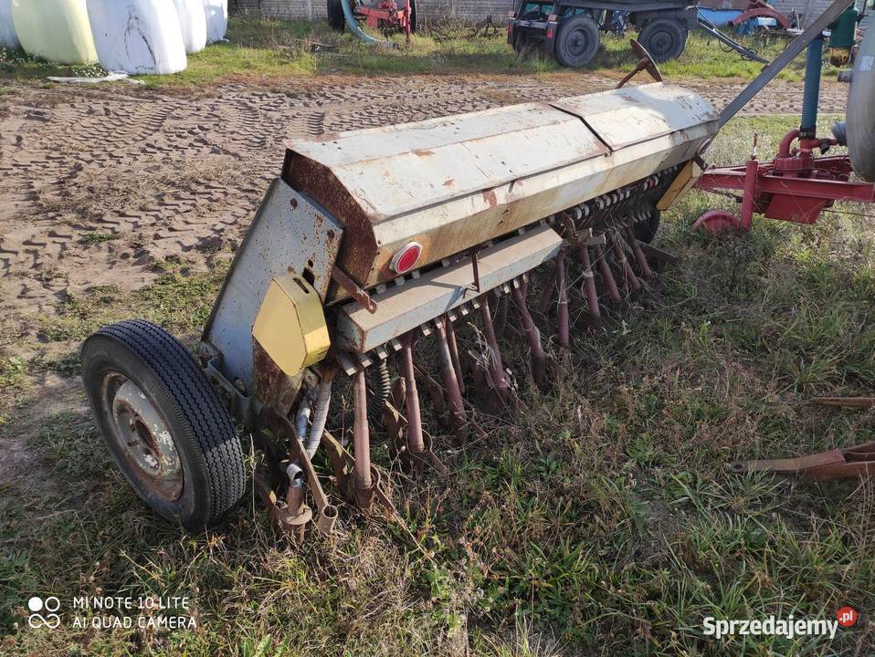 Siewnik zbożowy Poznaniak 270 na łańcuszkach mazowieckie