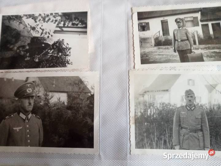 Stare fotografie Fallschirmjager Luftwaffe Antykwariat Grójec