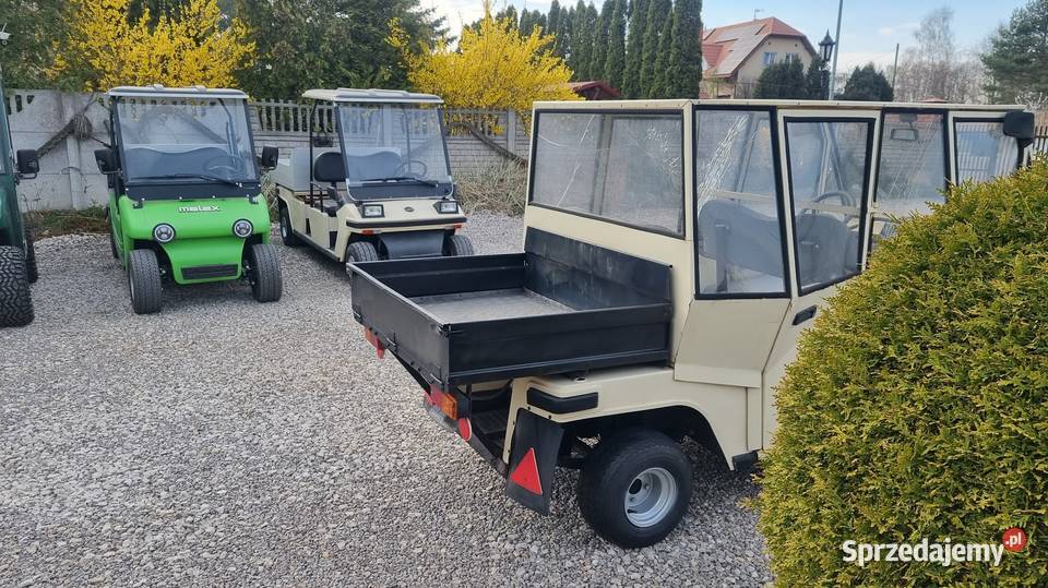 Melex wózek elektryczny 4 osoby skrzynia kabina