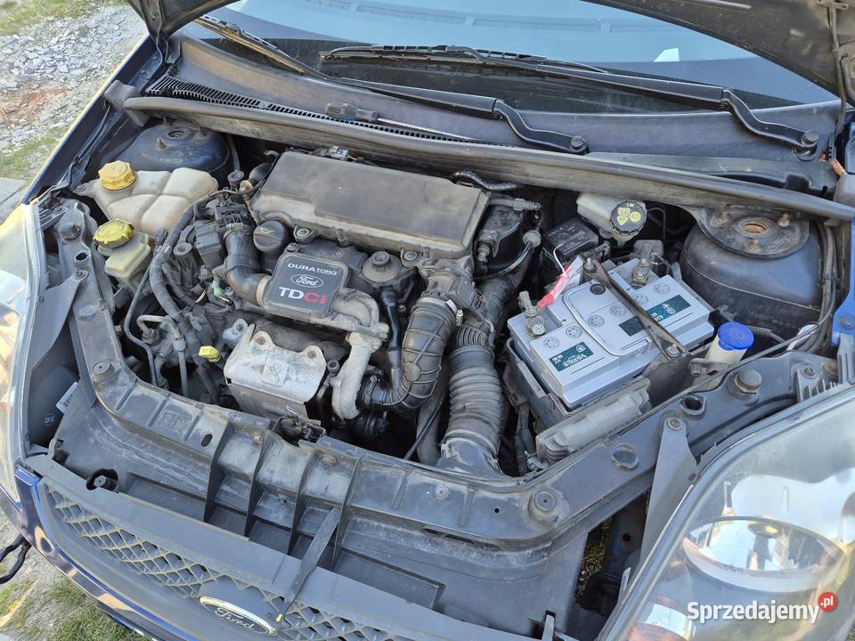 Ford Fiesta MK6 14 TDCI uszkodzone sprzeglo wspomaganie kierownicy Bogdanówka