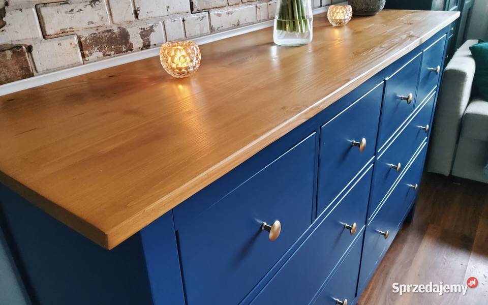 Komoda hemnes hand made leksvik ikea drewniane Warszawa