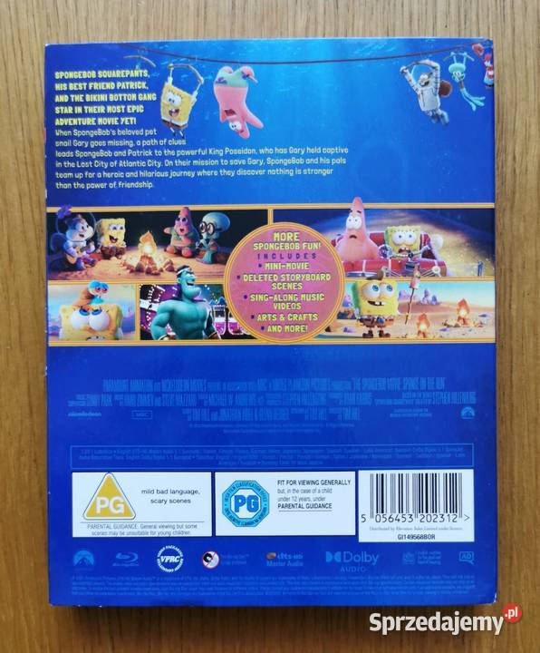 The SpongeBob Movie Sponge on the Run SpongeBob Filmy Parzęczew