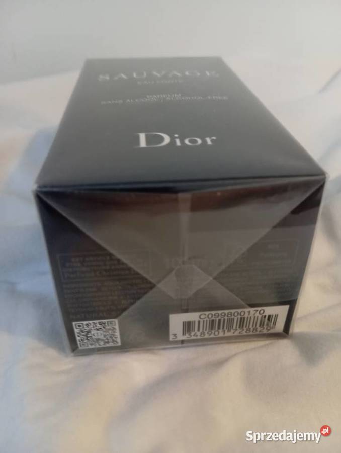 Dior Sauvage eau forte 100 ml Dla mężczyzn