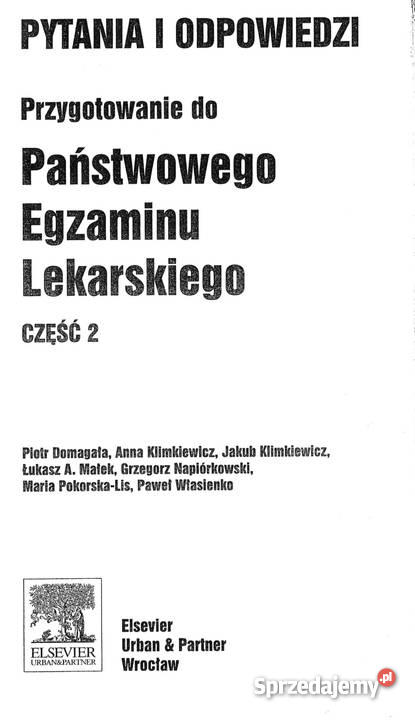ZdajLEPiej ZdajLEKko Lekarski Egzamin Końcowy łódzkie Łódź sprzedam