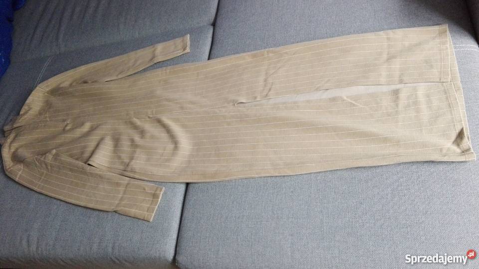 Bard WORLDWIDEDŁUGA BEŻOWA SUKIENKA R36 Łódź sprzedam