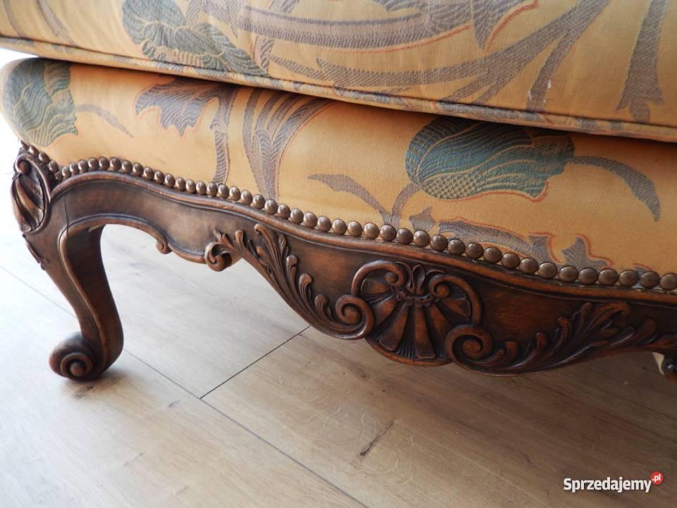 fotel uszak renowacji ludwikowski rzezbienia dolnośląskie Lubin