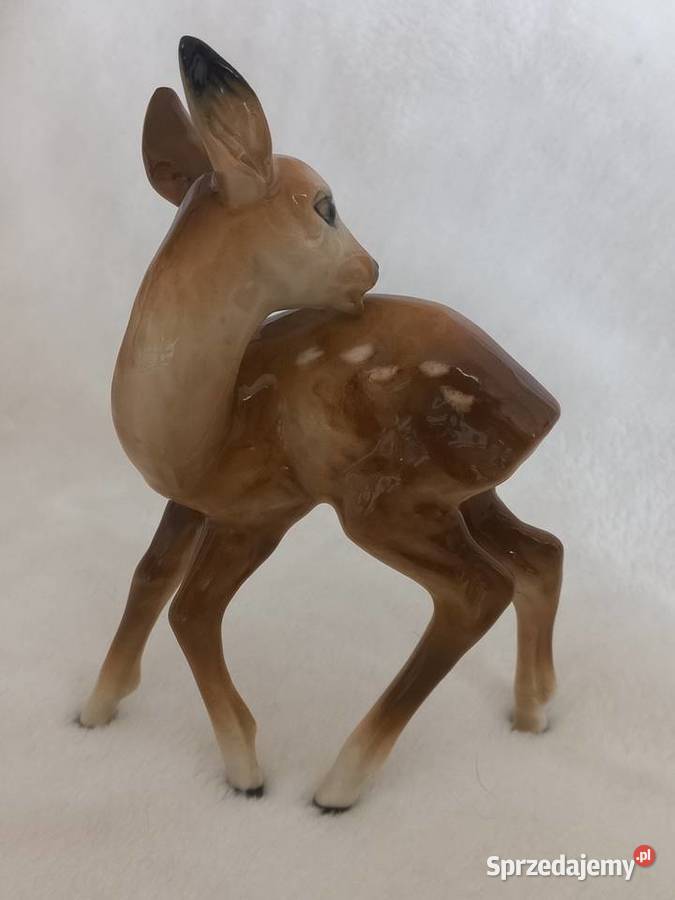 Figurka porcelanowa Sarenka Niemcy Toruń