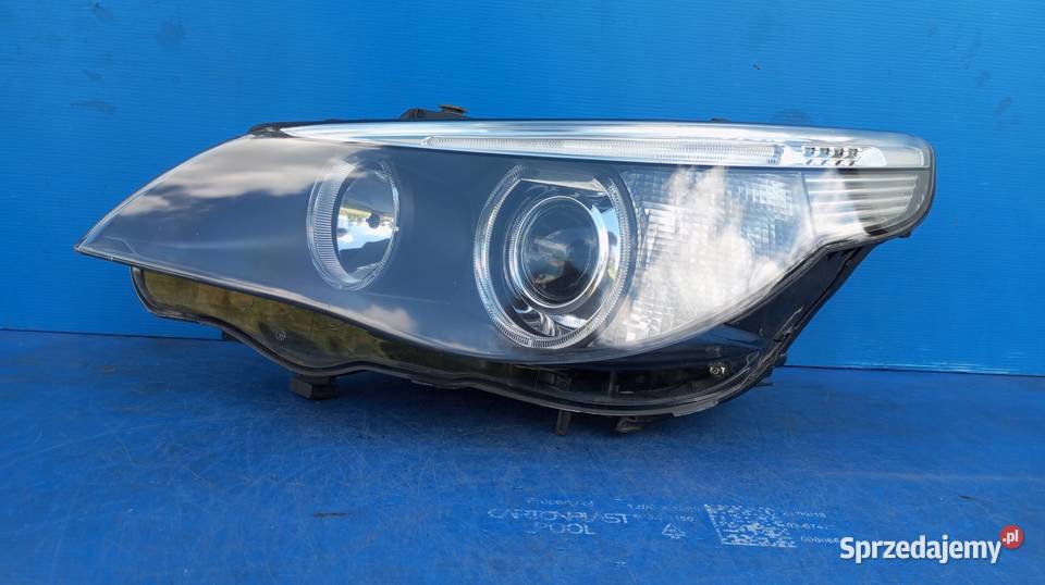 LAMPA LEWY PRZÓD EU XENON BMW 5 E60 E61 Nowy Tomyśl