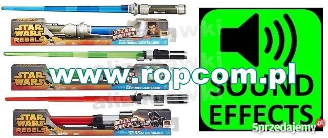STAR WARS Elektroniczny MIECZ Świetlny Hasbro Hasbro
