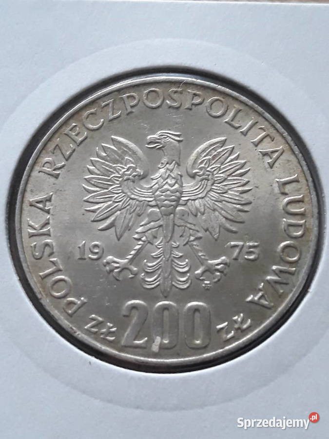 200 XXX r Zwycięstwa faszyzmem1975 r2mennicza Konin sprzedam