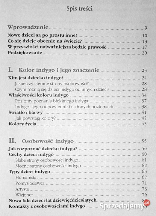 Fenomen indygo Dzieci nowych czasów Carolina Chełm
