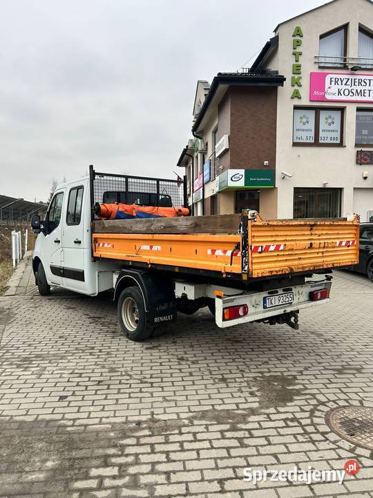 Renault Master doka wywrotka blizniak regulowane zawieszenie