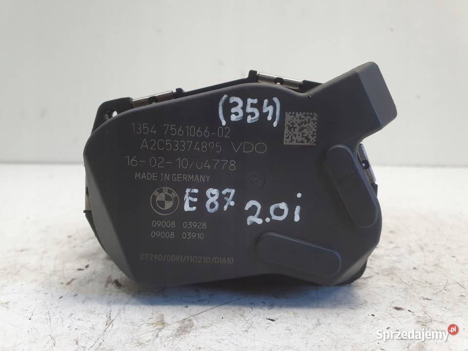 PRZEPUSTNICA BMW E87 E90 20 i 7561066 Chełm