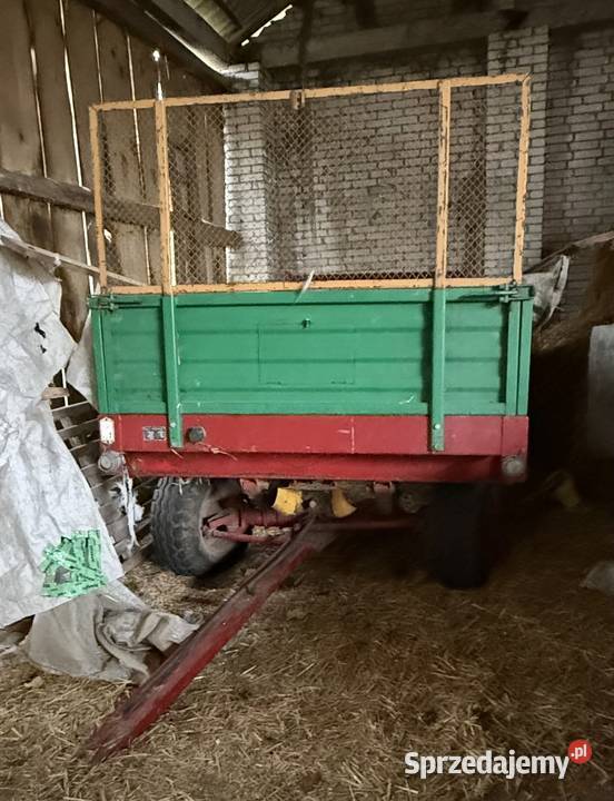 Rozrzutnik do obornika 4T dwuosiowy Lublin sprzedam