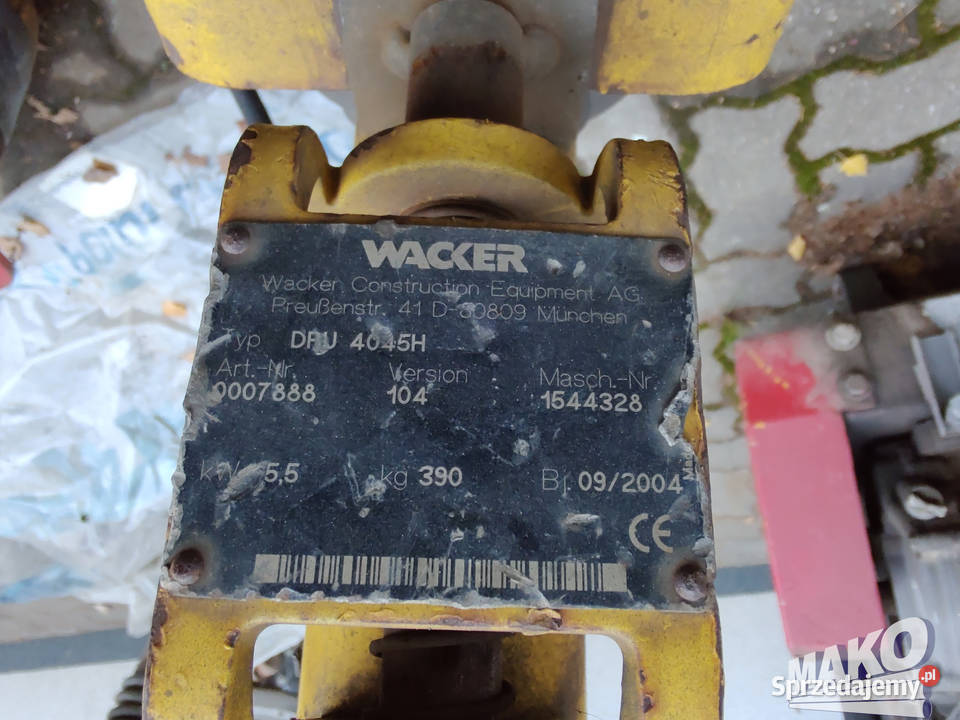 Zagęszczarka Wacker Neuson DPU4045H Amman Bomag Rok produkcji 2005 świętokrzyskie Ostrowiec Świętokrzyski