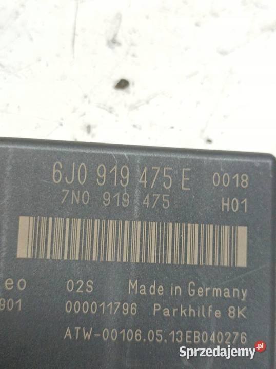 MODUŁ PDC PARKOWANIA 6J0919475E Seat Ibiza IV