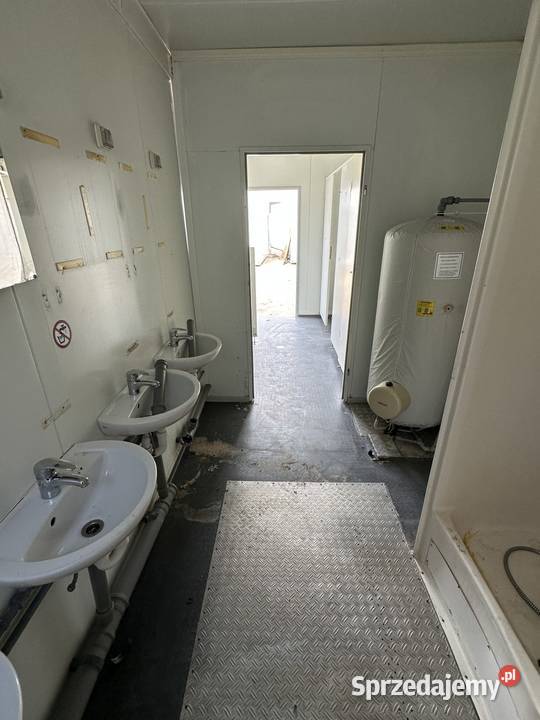 KONTENER SANITARNY 2x PRYSZNIC WC PISUAR 5x Wrocław