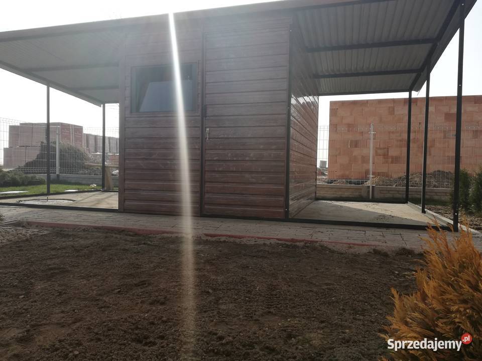 OCYNKOWANY Garaż Blaszak Magazyn Garaże Blaszane Brzeg