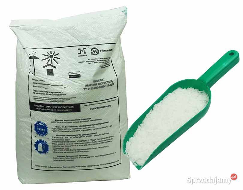 Chlorek magnezuantylód środek do usuwania śniegu Cieśle
