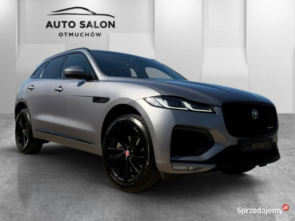 Jaguar FPACE 4x4 skóra elfotele WEBASTO acc FUL lakier metallic Otmuchów