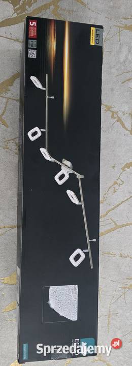 Lampa EGLO z diamentami spot LED 6x4W LITAGO Plafony Brzeg