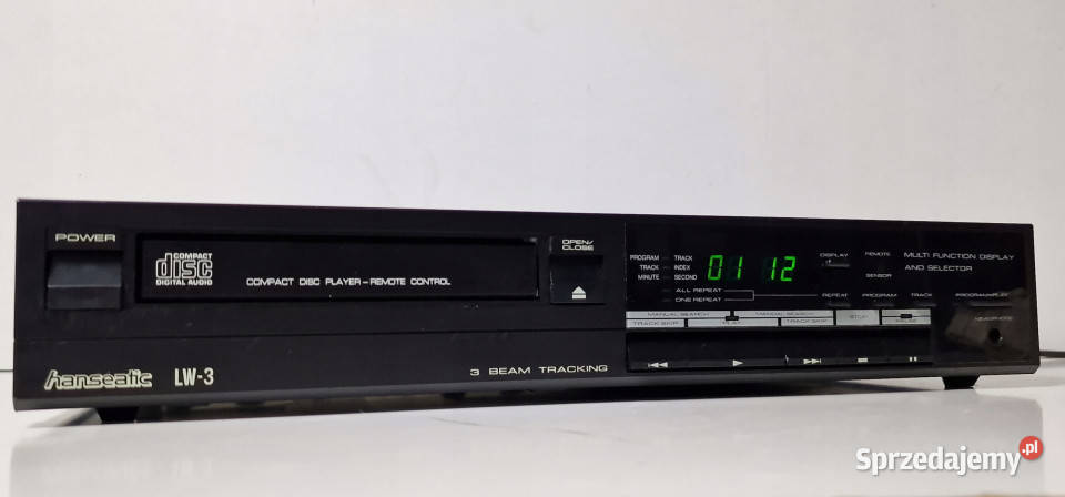 odtwarzacz kompaktowy CD player hanseatic LW 3 wielkopolskie Międzychód