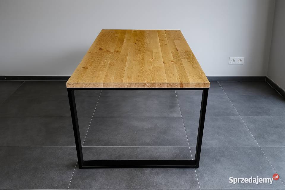 Stół Dębowy LOFT 100 Lite Drewno Różne Wymiary Łódź