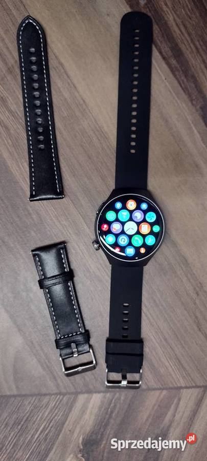 Smartwatch GT4 PRO GPS NFC 2 paski kompas Nowy Mielec sprzedam