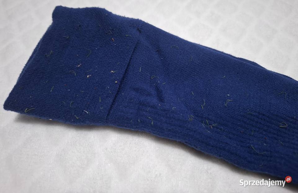 Dziecięce getry piłkarskie skarpety granatowe Rozmiar 35 śląskie