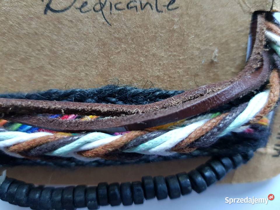 Dedicante skórzane obroże bransoletki na rękę świętokrzyskie Kielce