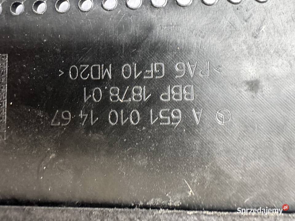 POKRYWA SILNIKA 220 CDI MERCEDES C KLASA W204 lubuskie Sulęcin