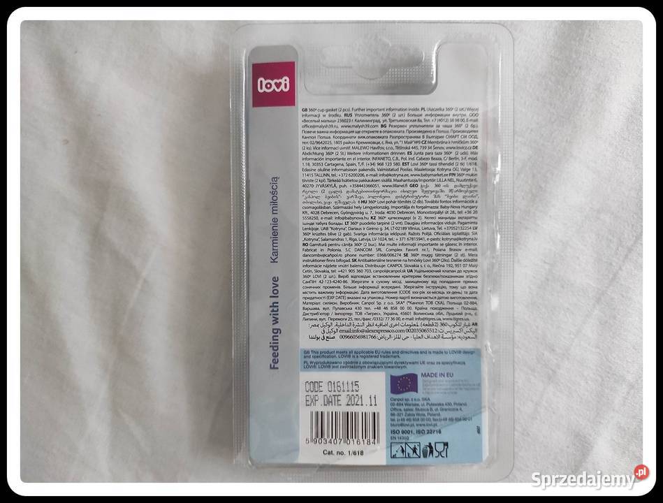 Uszczelka do kubka Lovi 360 1 sztuka Płock sprzedam