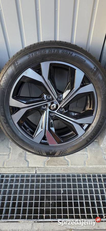 Oryginalne Koła Renault Arkana RS R18Opony