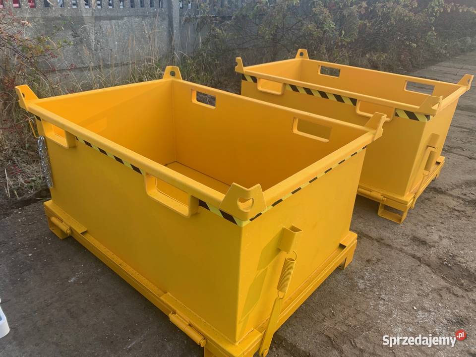 Pojemnik premium z klapowym dnem PMDB 500 L Kielce