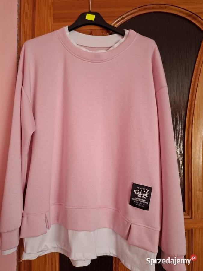 Komplet dresowy damski pudrowy róż Lublin