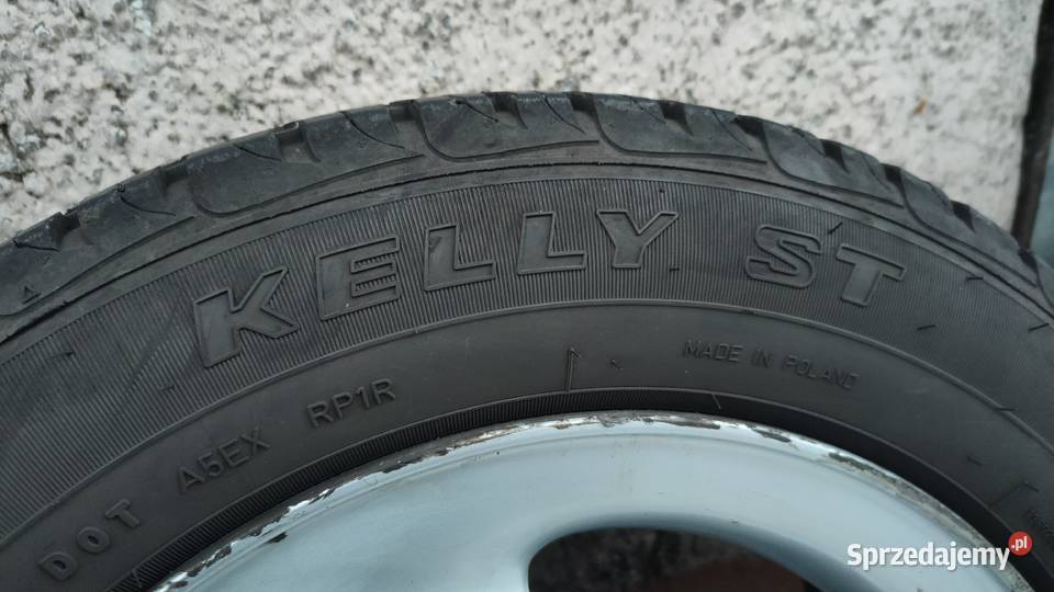 Oryginalne alufelgi OPEL 4x100 letnie opony