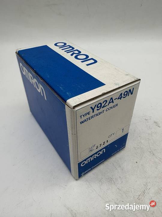 Omron Y92A49N Waterproof cover Pozostałe Biznes i Przemysł mazowieckie Warszawa