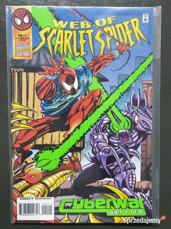 Scarlet Spider 5 komiksów Marvel USA SpiderMan Amerykańskie Gdynia