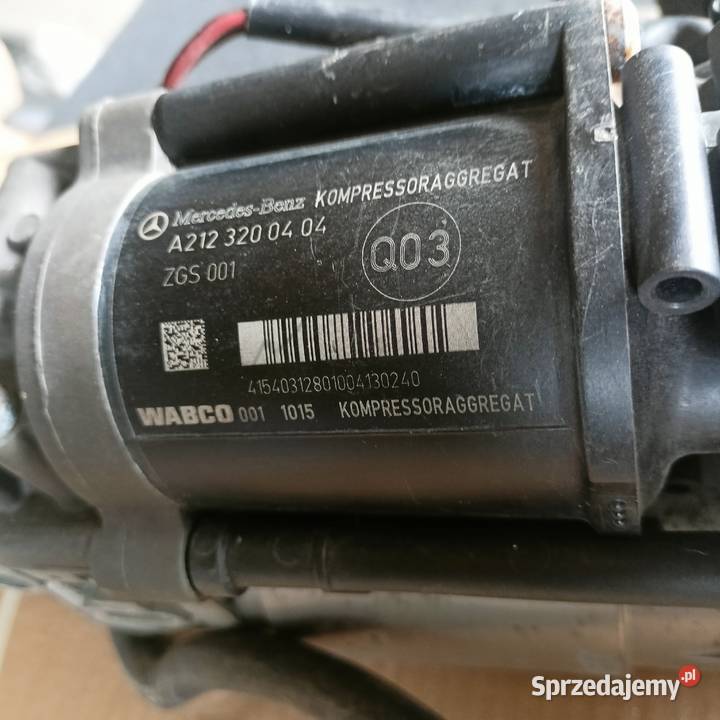 MERCEDESBENZ KOMPRESOR ZAWIESZENIA A2123200404 Mietków sprzedam