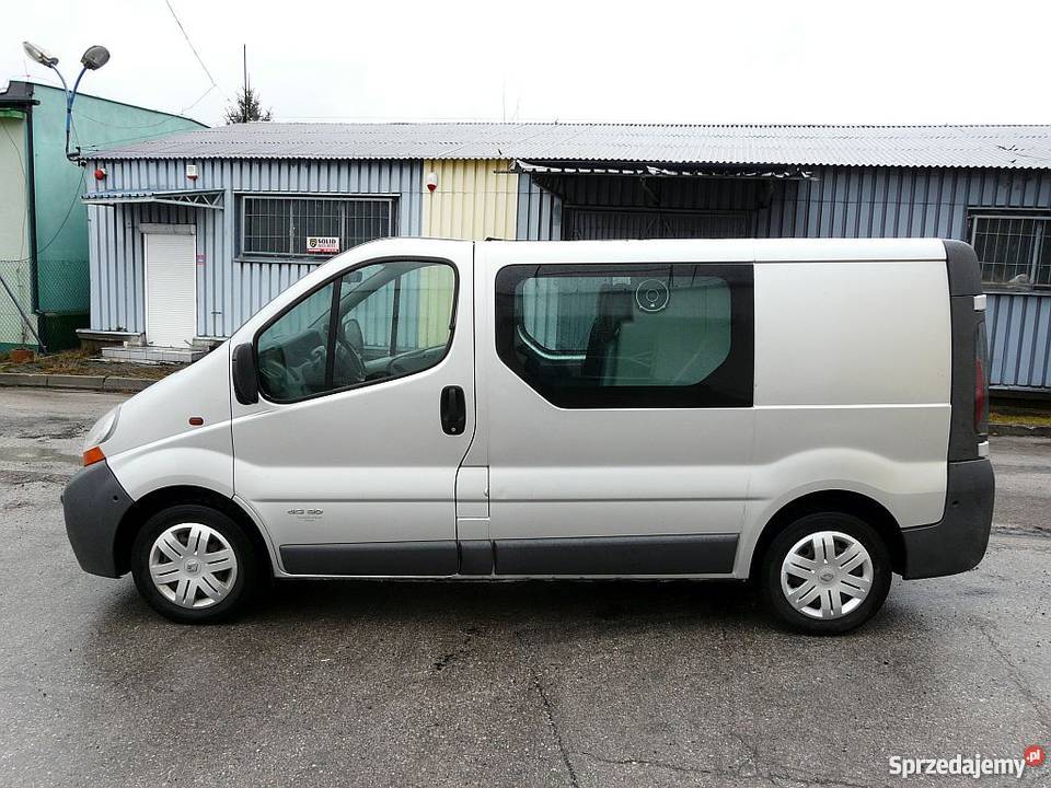 RENAULT TRAFIC 19 DCI 6 miejsc Holenderka Ładny poduszka powietrzna
