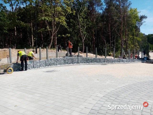 Gabiony zgrzewane 1x1x05 m drut 4 mm oczko