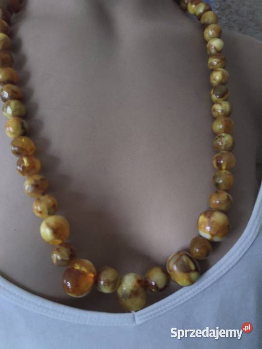 Naszyjnik Bursztyn Vintage Białystok