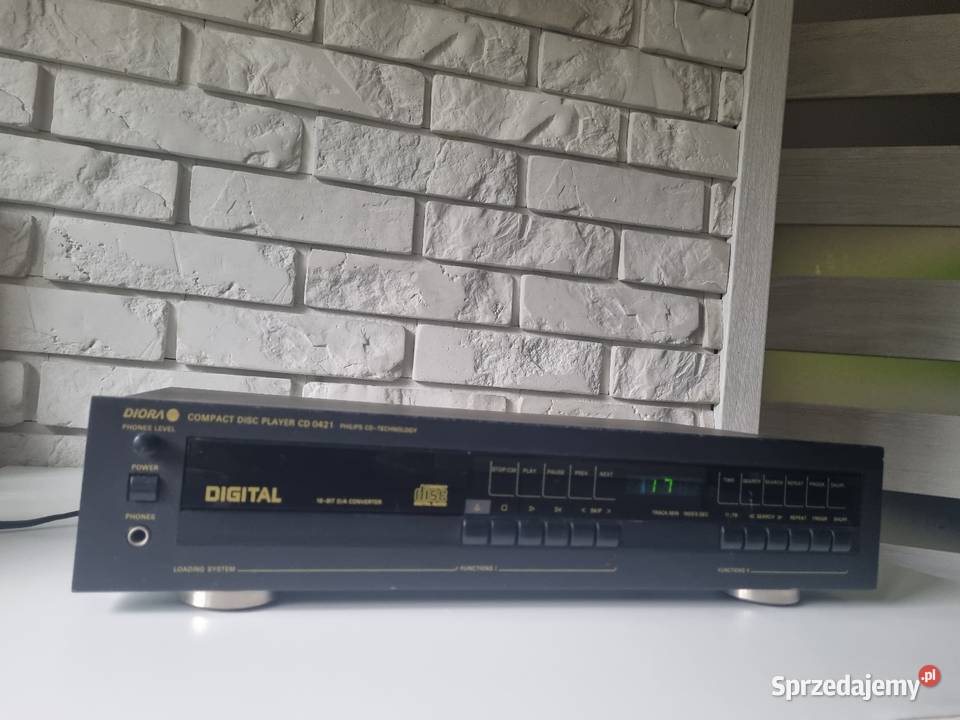 UNITRA DIORA odtwarzacz CD CD 0421 sprawny Solnica