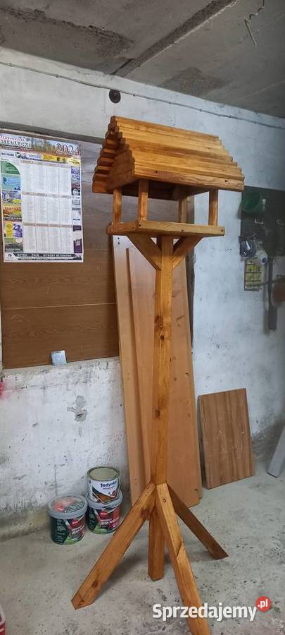 Karmnik ptaków duży solidny Żeleźniki