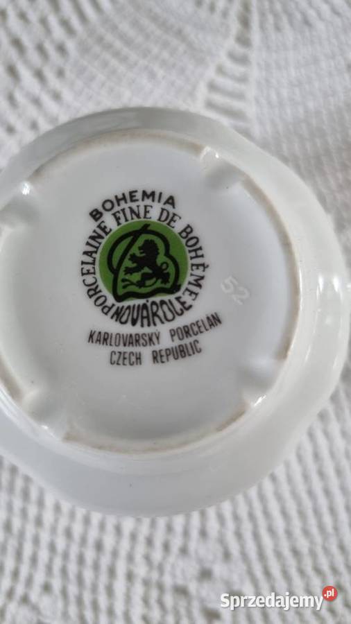 Filiżanki Bohemia Czechosłowacja Wola Podłężna