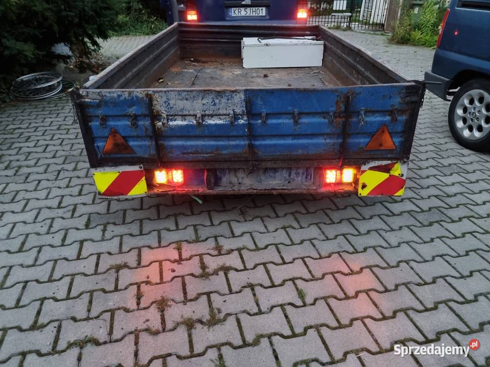 Przyczepa Przyczepka Mocna 2 Osie Burty Stalowe małopolskie Skawina