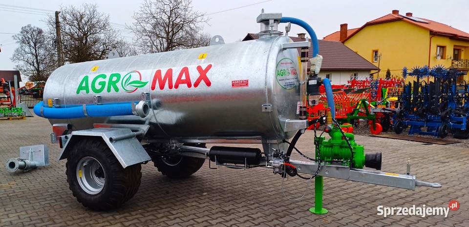 Wóz asenizacyjny beczkowóz 4000 1S AGROMAX ręki Tarnogród sprzedam